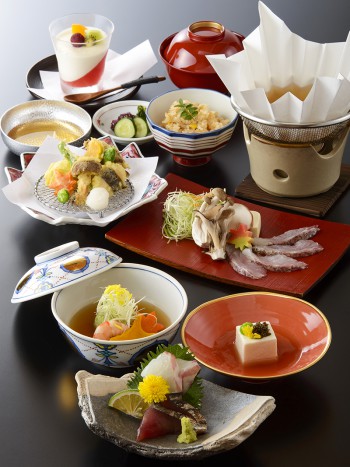 昼の宴会 長方形②